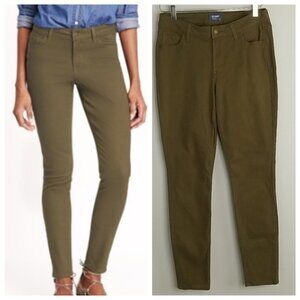 Old Navy Rockstar Olive Green Jeans 8